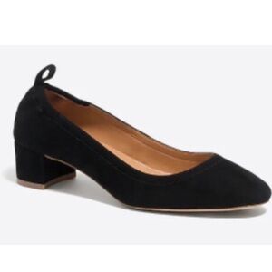 J. Crew Anya Suede Block Heel